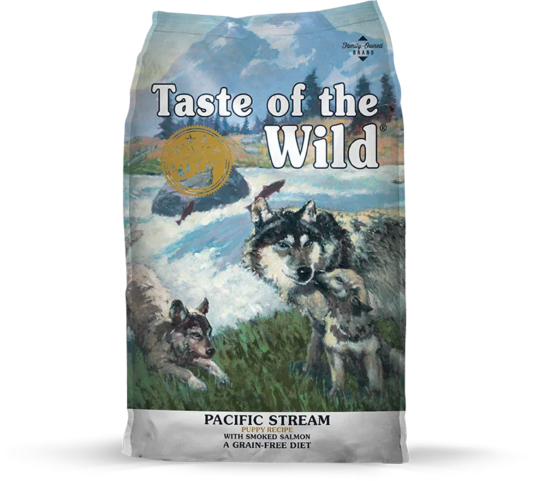 Insulated dog outdoor bed-Taste Of The Wild Pacific Stream Smoked Salmon Puppy Dry Food