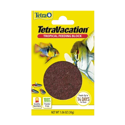 Soft-touch dog muzzle-Tetra Vacation Tropical Feeding Block (.85 oz)