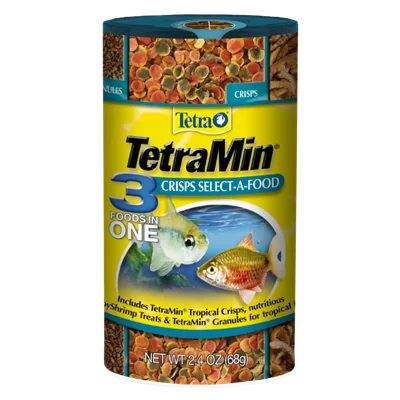 Stackable bird travel cage-TetraMin® Crisps Select-A-Food