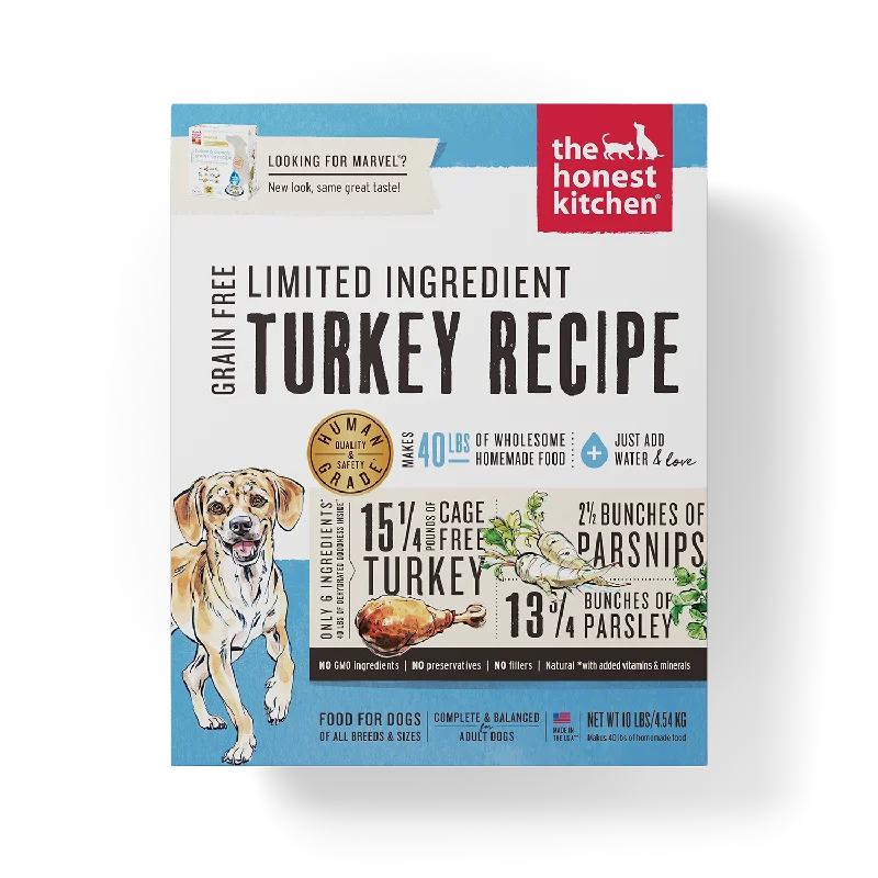 Ergonomic pet grooming comb-The Honest Kitchen Dehydrated Limited Ingredient Turkey Dog Food