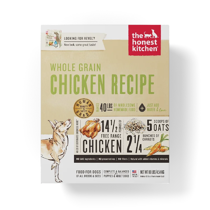 Bamboo cat litter tray-The Honest Kitchen Dehydrated Whole Grain Chicken