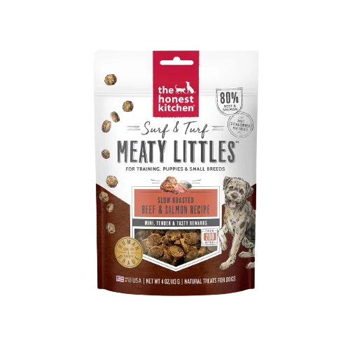 Portable cat litter tray-The Honest Kitchen Surf & Turf Meaty Littles - Beef & Salmon Recipe Dog Food