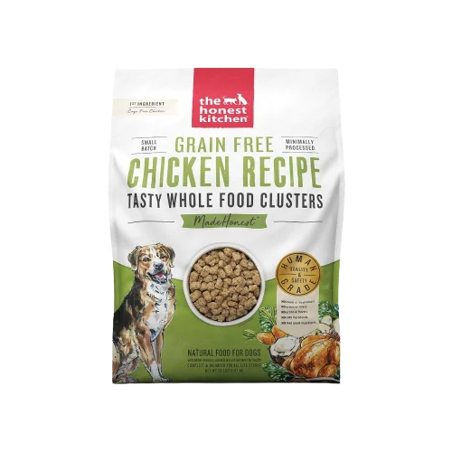 Furry-lined pet booties-The Honest Kitchen Grain Free Chicken Whole Food Clusters for Dogs