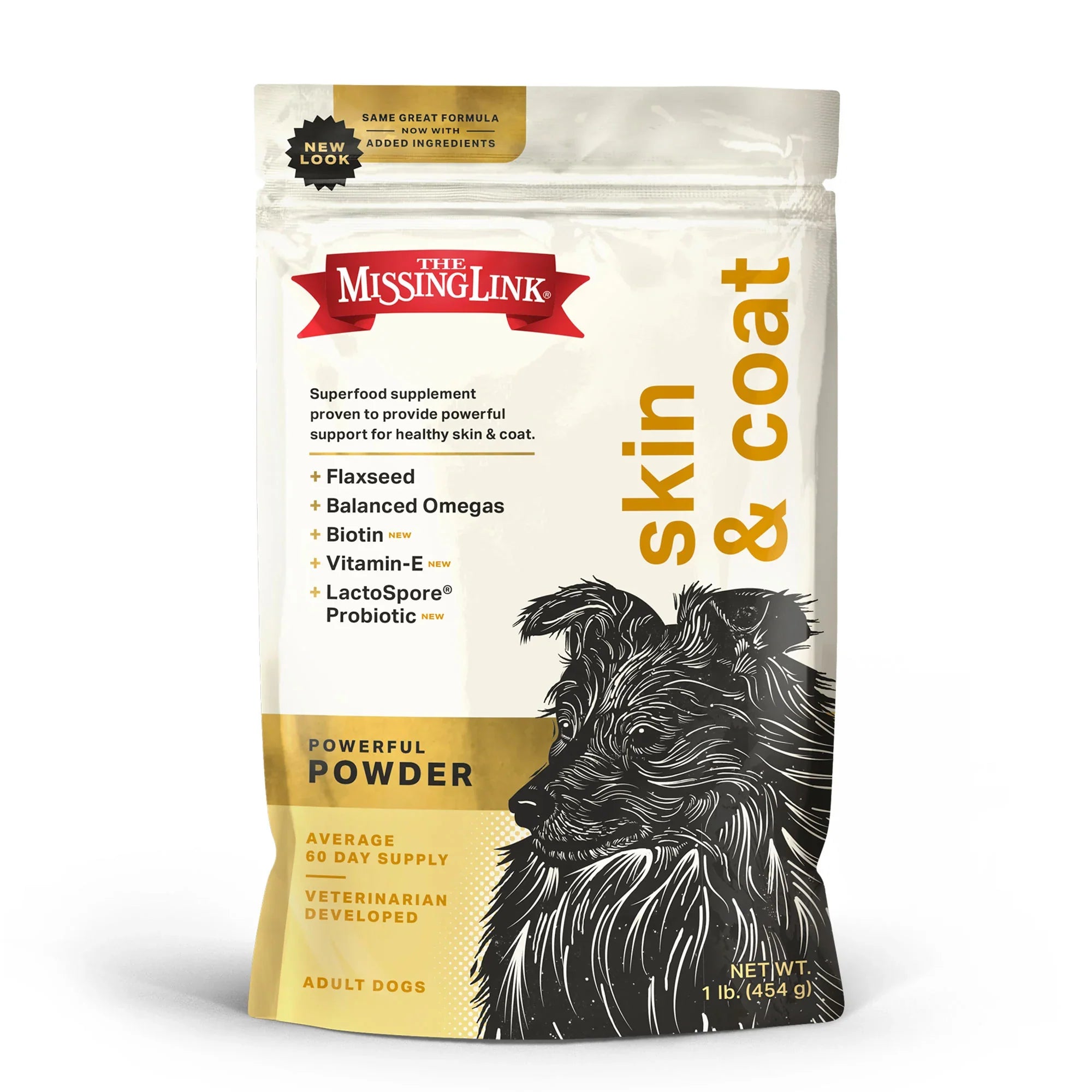 Plant-based dog waste bags-The Missing Link Ultimate Skin and Coat Formula for Dogs