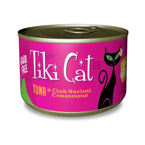 Weather-resistant pet canopy-Tiki Cat Lanai Luau Canned Cat Food