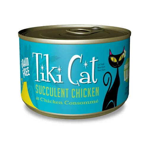 Antibacterial pet paw wash-Tiki Cat Puka Puka Luau Canned Cat Food