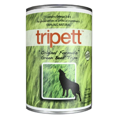 Furry cat sleep mat-Tripett Orginial Formula Green Beef Tripe Canned Dog Food