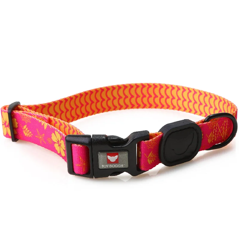 Flexible pet agility hoop-Tropical Party Premium Dog Collar