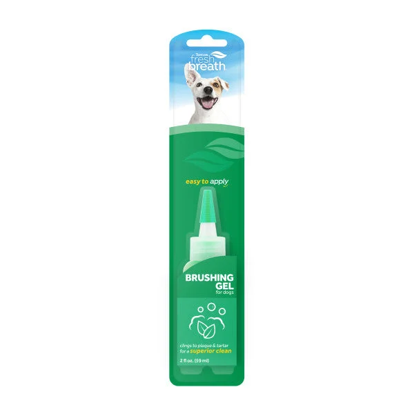 Tough pet sleep blanket-TropiClean Fresh Breath Dental & Oral Care Brushing Gel for Pets