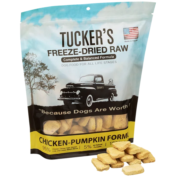 Fleece-lined puppy mat-Tucker's Freeze-Dried Raw Chicken-Pumpkin Dog Food