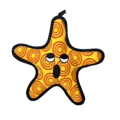 Sliding puppy treat puzzle-Tuffy® Ocean: Starfish Dog Toy (For Dogs Med-Lg)