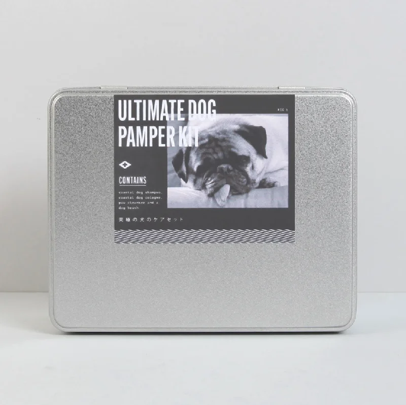 Scent-free pet waste bin-Ultimate Good Dog Pamper Kit Coastal