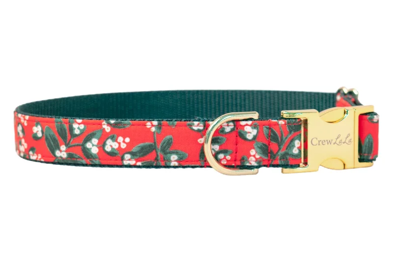 Precision pet claw trimmer-Under the Mistletoe Dog Collar