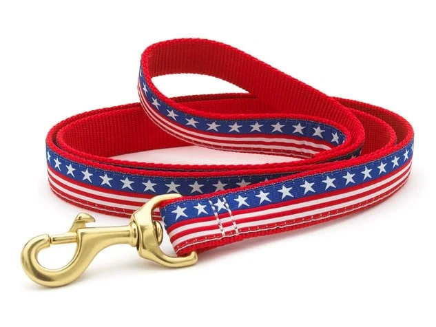 Flexible pet grooming glove-Stars and Stripes - American Made Dog Leash