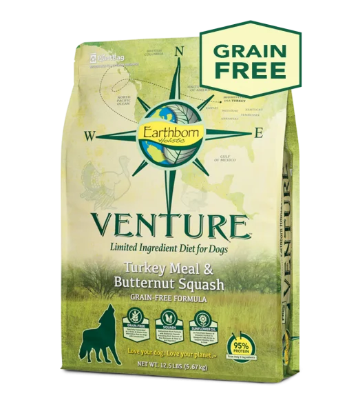 Long-lasting pet tie-out-Venture™ Turkey Meal & Butternut Squash