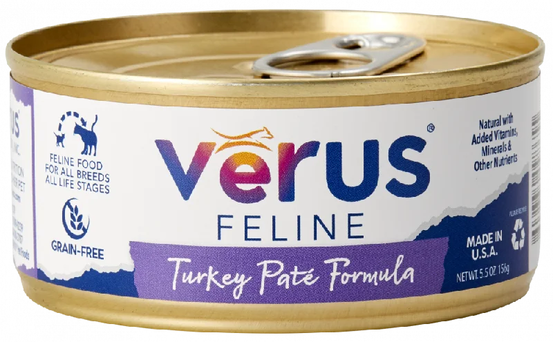 Durable hamster play pipe-VeRUS Feline Grain Free Turkey Pâté Formula