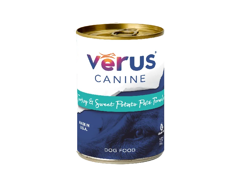 Braided puppy rope toy-VeRUS Turkey & Sweet Potato Pate Formula Dog Cans (grain free)