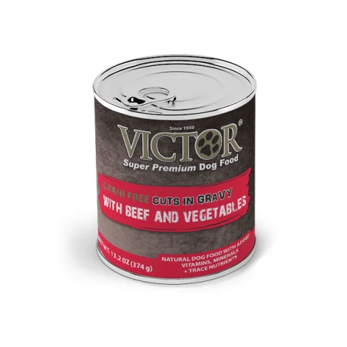 Padded pet buggy liner-Victor Grain Free Beef and Vegetables Stew Canned Dog Food