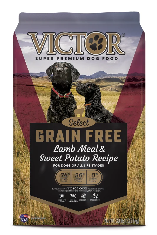 Zippered pet travel carrier-Victor Select Grain Free Lamb Meal and Sweet Potato Dog Food