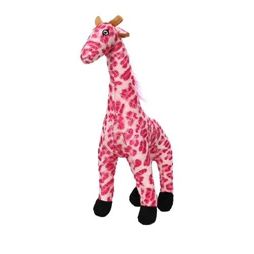 Wall-mounted cat perch-VIP Products Mighty® Safari: Giraffe Pink Dog Toy