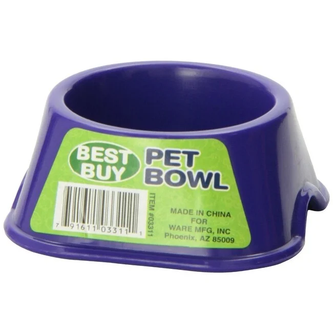 Stable dog grooming platform-Ware Best Buy Pet Bowl Small