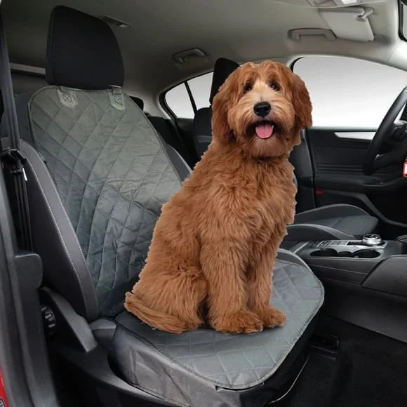 Adjustable pet safety belt-Water Resistant Adjustable Front Seat Protective Pet Cover