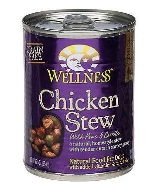 Rainproof cat sleep pod-Wellness Grain Free Natural Chicken Stew with Peas and Carrots Wet Canned Dog Food