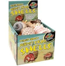 Odor-free pet room mist-Zoo Med Mixed Fancy Hermit Crab Shells individuals