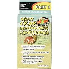 Compact cat activity tree-Zoo Med Hermit Crab Drinking Water Conditioner