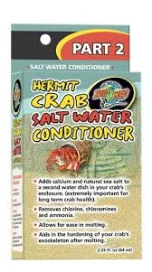 Herbal pet bone treats-Zoo Med Hermit Crab Salt Water Conditioner